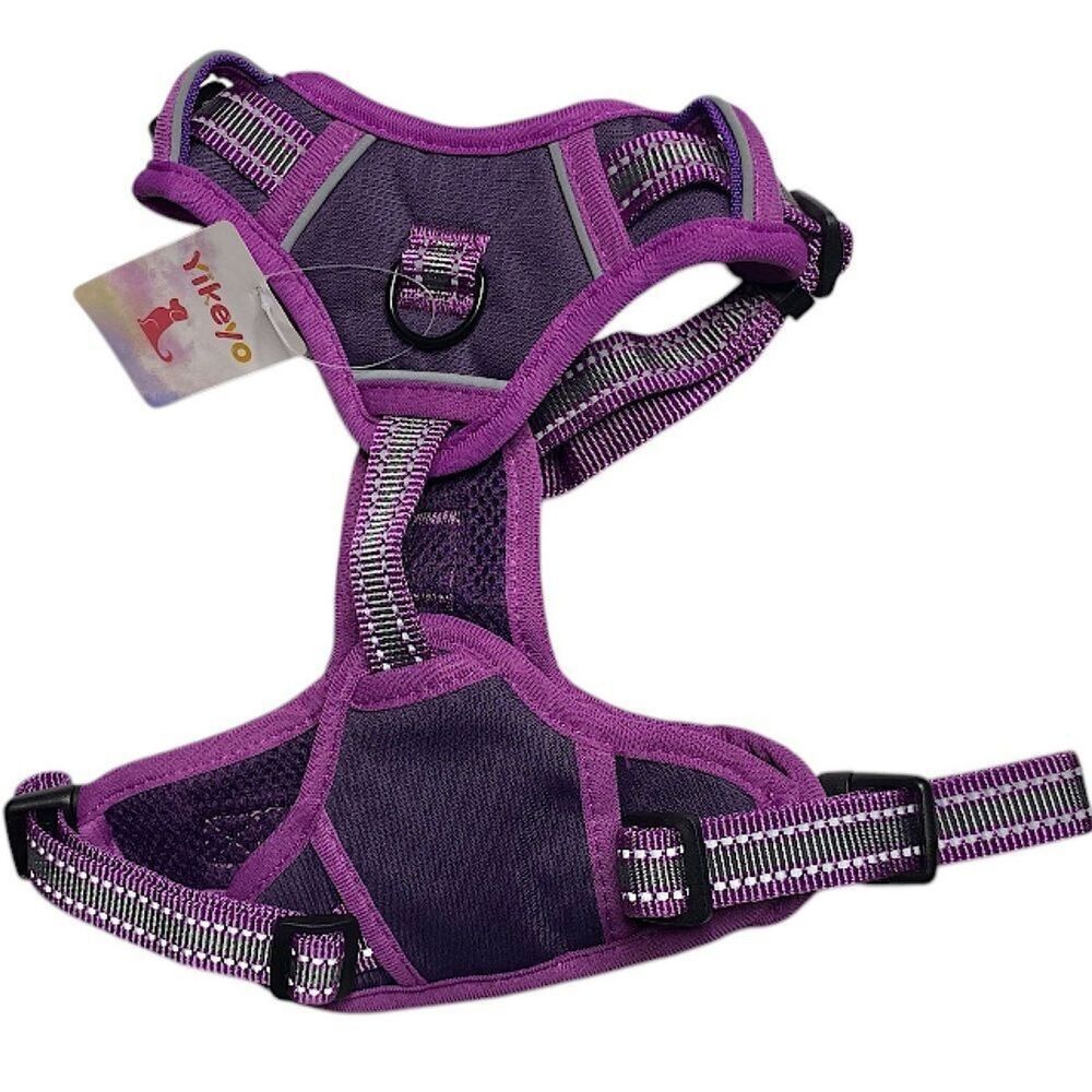Dog Harness Size Small New Furbaby Reflective Adjustable Purple